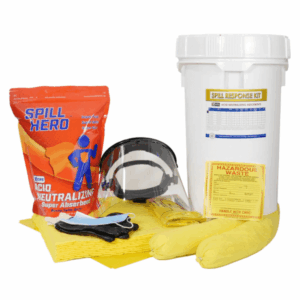 Spill Hero Acid Neutralizer Spill Kit in 6.5 gallon bucket