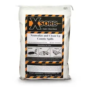 XSORB Caustic Neutralizing Absorbent, 1.75 cu. ft.