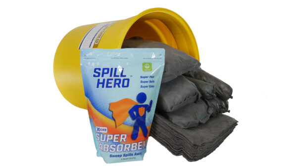 Spill Hero Universal Spill Kit in 20 Gallon Drum