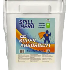 Spill Hero Universal Absorbent Spill Clean-Up Pail 4 gal. with Scoop