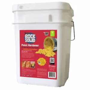 XSORB Rock Solid Paint Hardener Pail 4 gal. with Scoop - Spill Hero