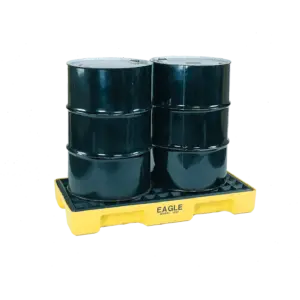 Modular Two Drum Pallet Spill Platform - Spill Hero