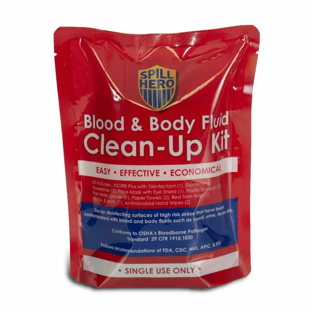 Spill Hero Blood & Body Fluid Clean-up Kit