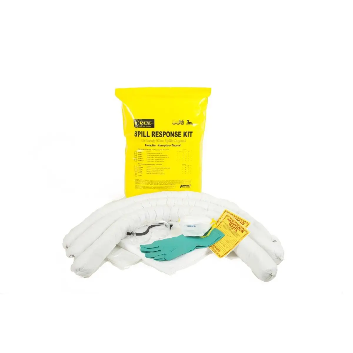 FiberDuck Economy Compact Oil Spill Kit - Spill Hero