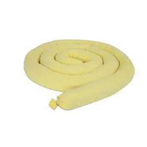 FiberLink Hazmat Sock Yellow 3" x 8' - Spill Hero