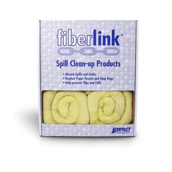 FiberLink Yellow Universal Absorbent Handy Socks - Spill Hero