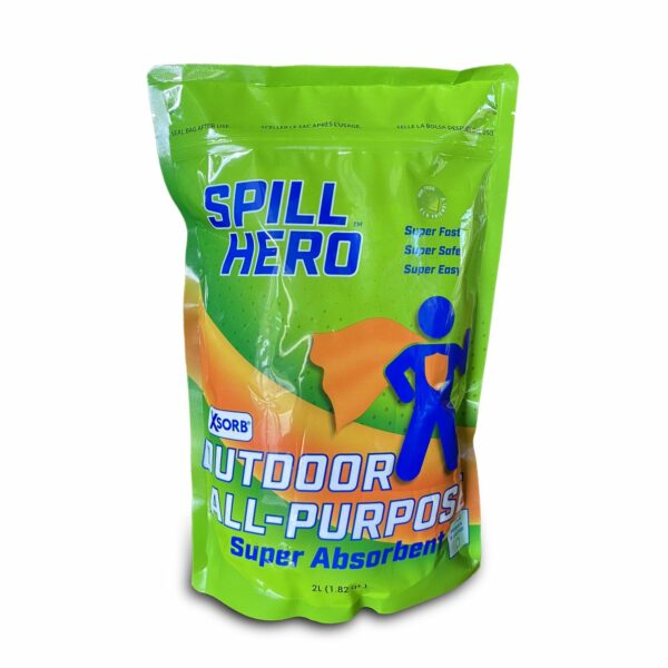 XSORB Outdoor All-Purpose Absorbent 2 Liter Bag - Spill Hero