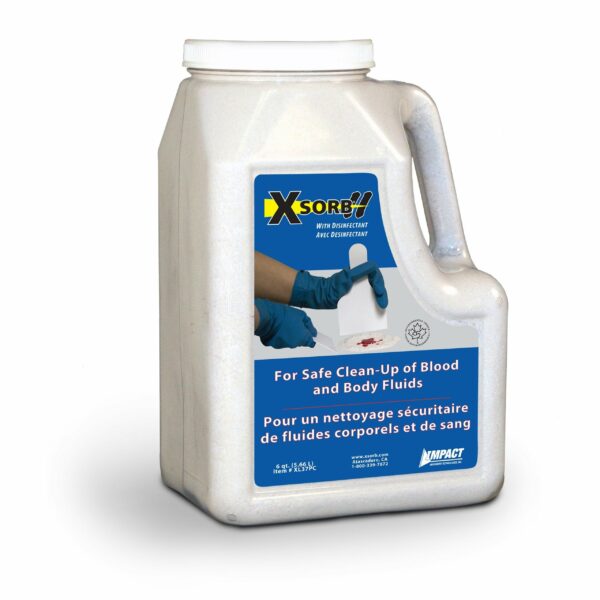 XSORB Plus Disinfecting Encapsulator Bottle 6 qt. - Spill Hero