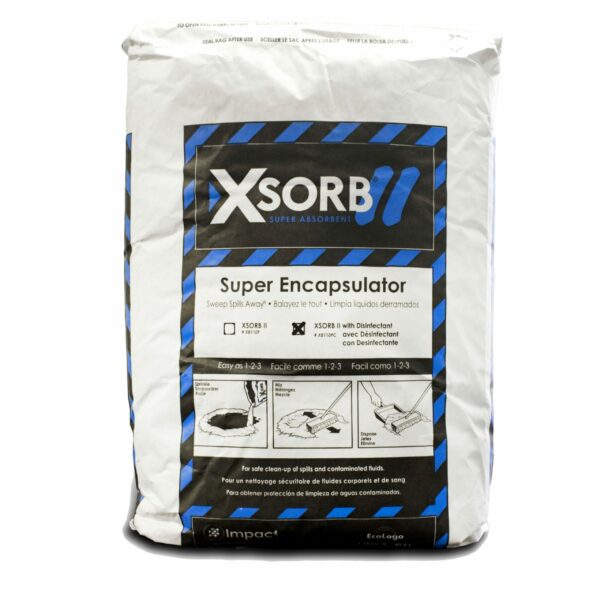XSORB Plus Encapsulator with Disinfectant Bag 1.75 cu. ft. - Spill Hero