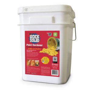 XSORB Rock Solid Paint Hardener Pail 4 gal. with Scoop - Spill Hero