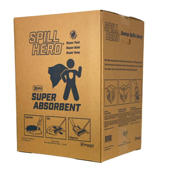 XSORB Universal Spill Clean-Up Box 25 lb. - Spill Hero