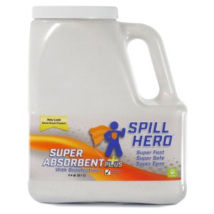 Spill Hero Absorbent Plus with Disinfectant in 5.4 quart bottle