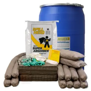 Spill Hero Universal Spill Kit in 55 Gallon Drum