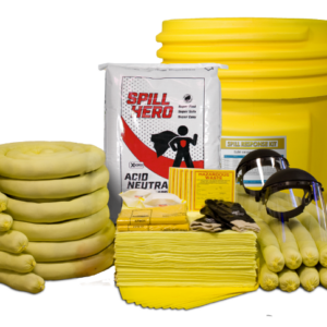 Spill Hero Acid Neutralizing Spill Kit in 65 Gallon Drum