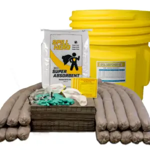 Spill Hero Universal Spill Kit in 65 Gallon Lab Pack Drum