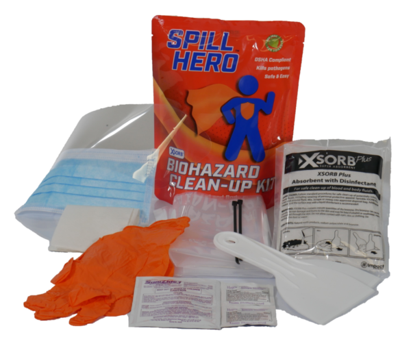 Spill Hero Biohazard spill kit for small waste generators