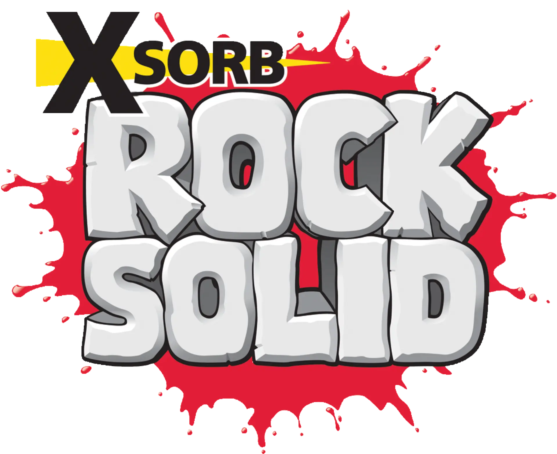 Rock Solid paint hardener to solidify paint for fast and easy paint clean up and disposal