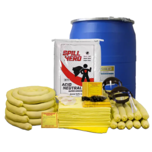 Spill Hero Neutralizer Acid Spill Kit in 55 Gallon Drum