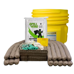 Spill Hero Outdoor Spill Kit in 65 Gallon Drum
