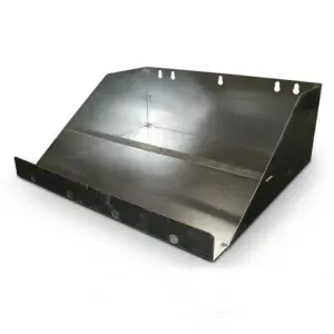 Grease Catcher Grease Containment Tray with Cross Bar for Upblast Rooftop Kitchen Exhaust Fans
