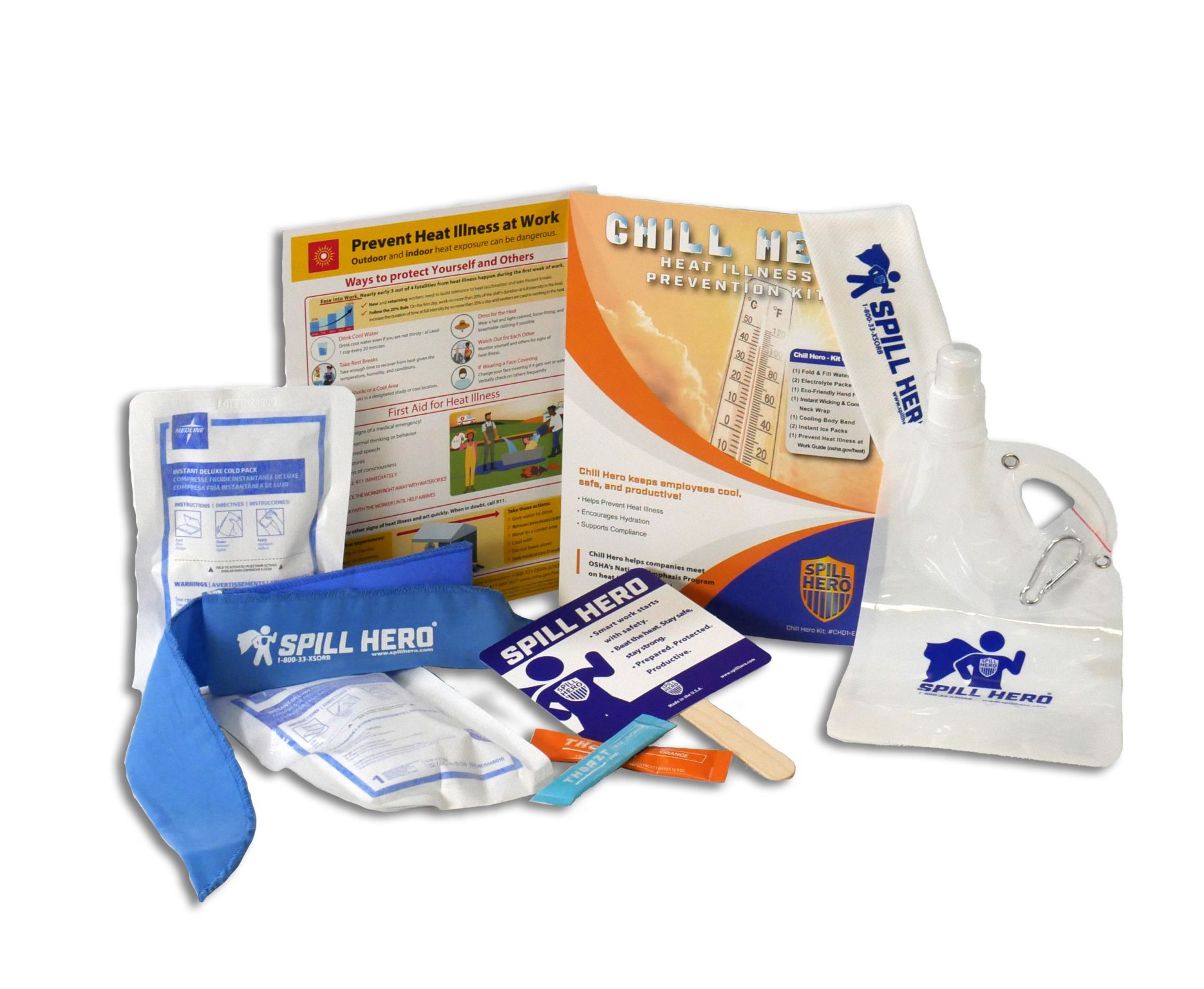 Chill Hero Heat Illness Cooling Kit