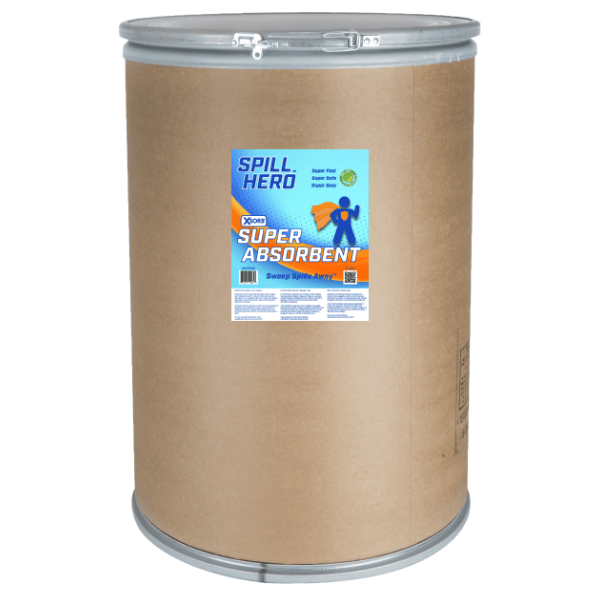 XDF30U Universal Absorbent 30 gallon fiber drum